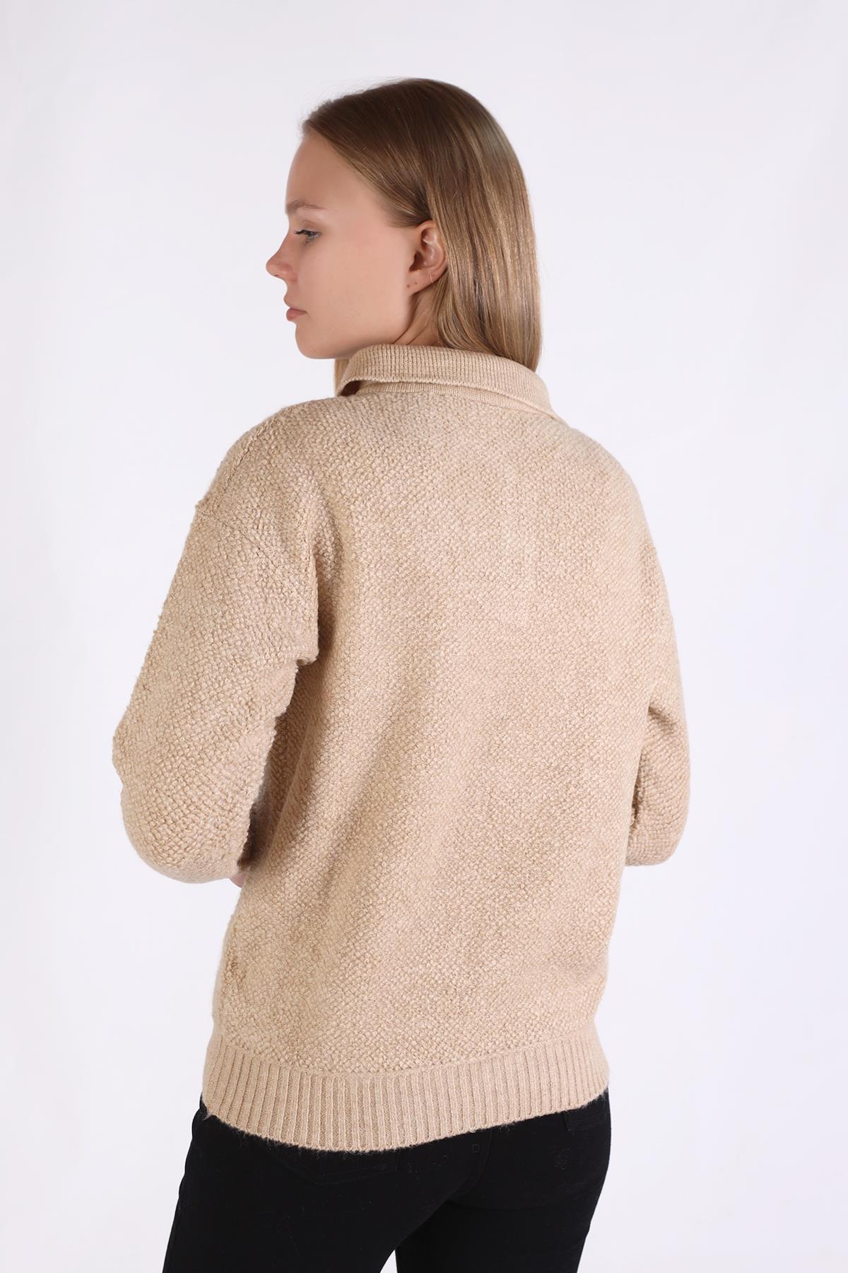 Camel Polo Yaka Kazak 601 - 4