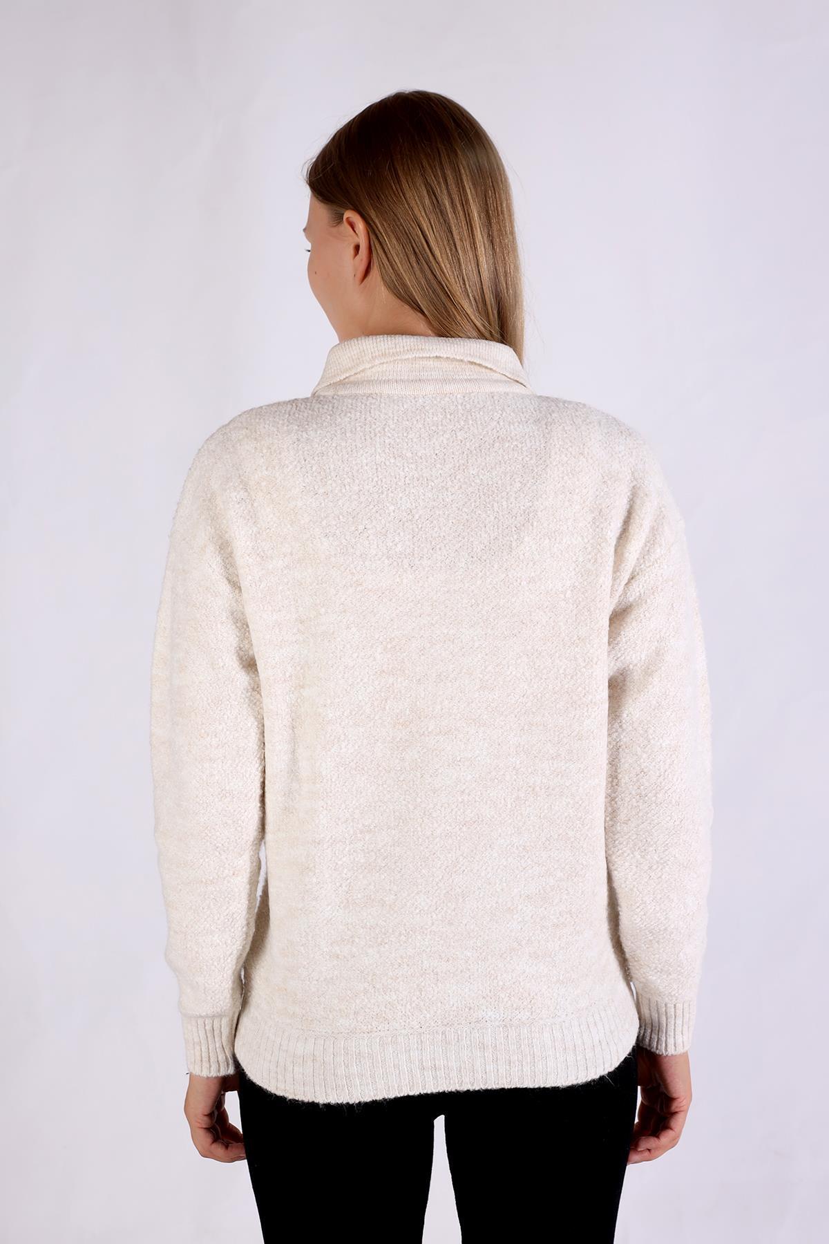 601 Polo Yaka Kazak Ekru - 6