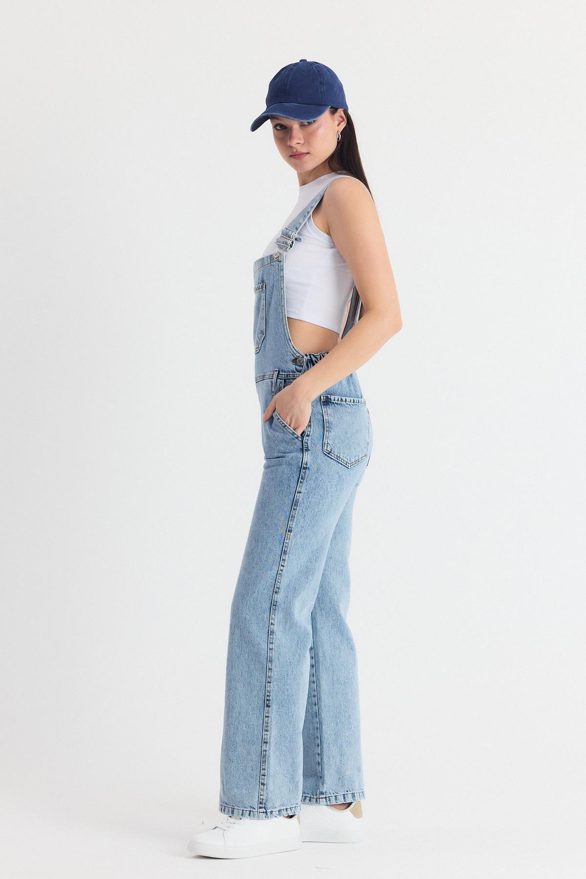 Buzkar Torba Cepli Uzun Kot Salopet 6015 - 7