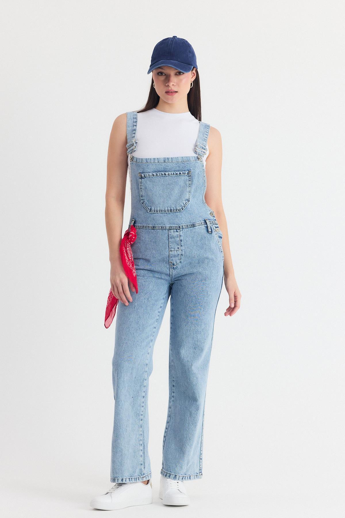 Buzkar Torba Cepli Uzun Kot Salopet 6015 - RAYS