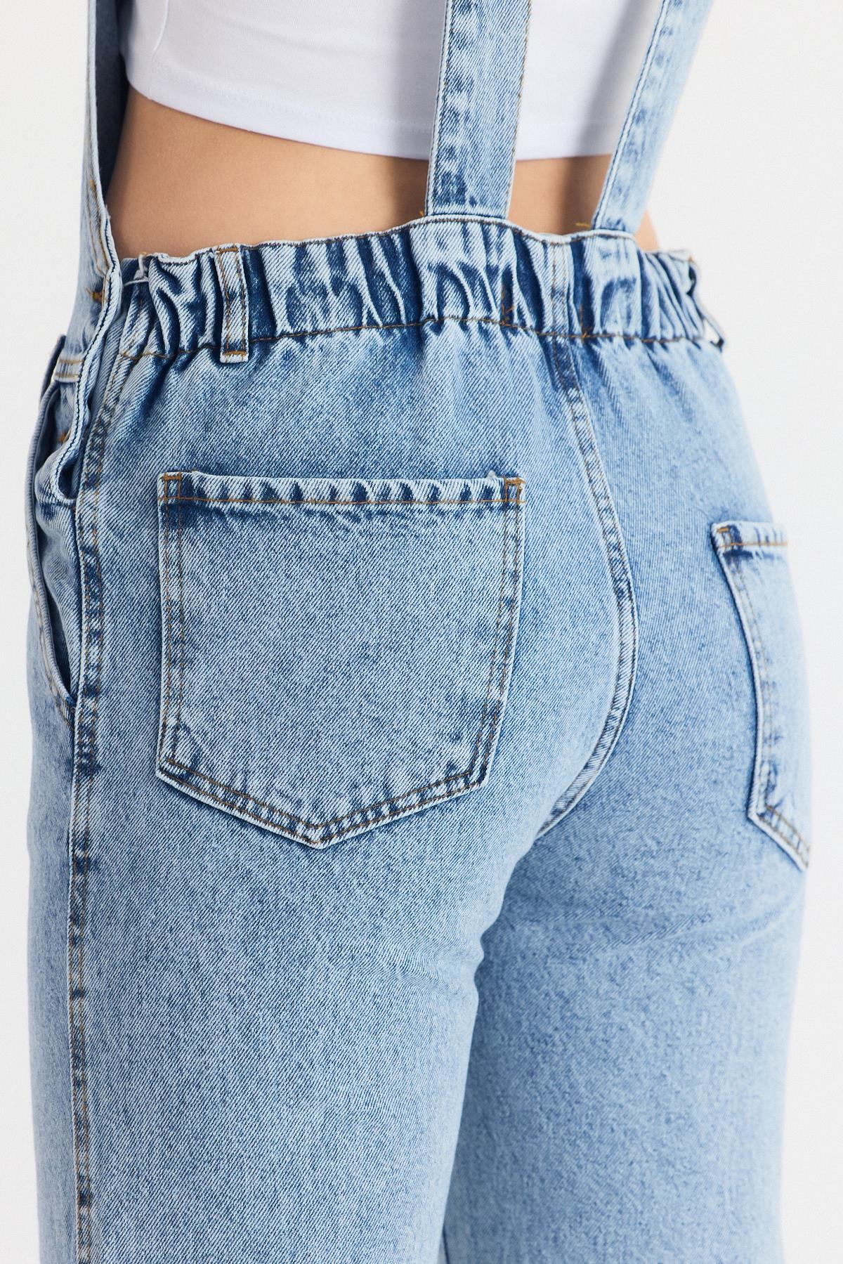 Buzkar Torba Cepli Uzun Kot Salopet 6015 - 8