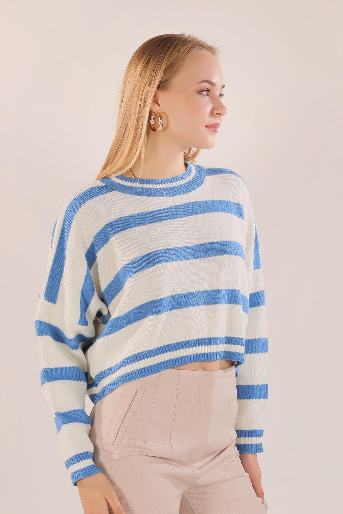 İndigo Bisiklet Yaka Kazak 6016 