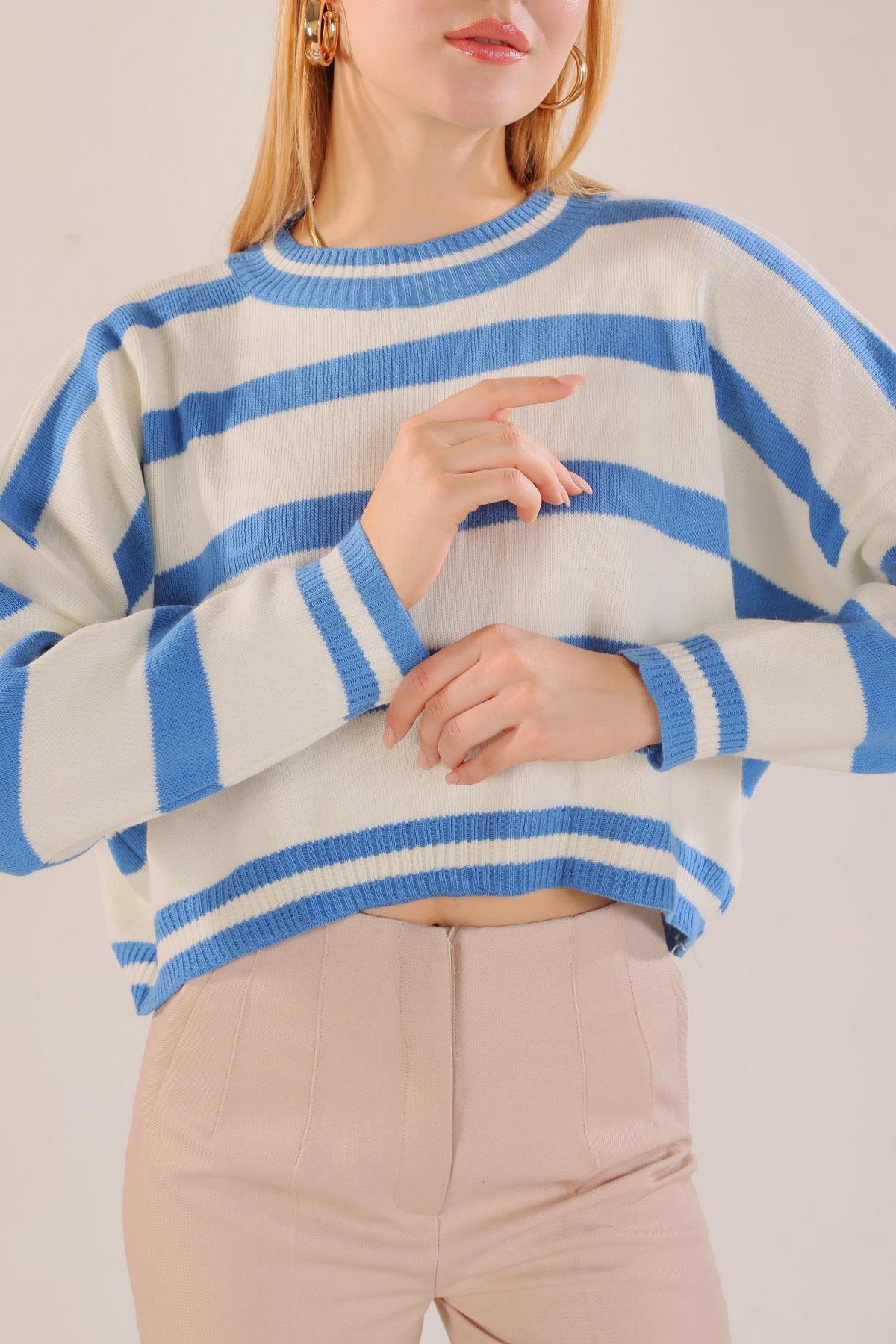 İndigo Bisiklet Yaka Kazak 6016 - 5