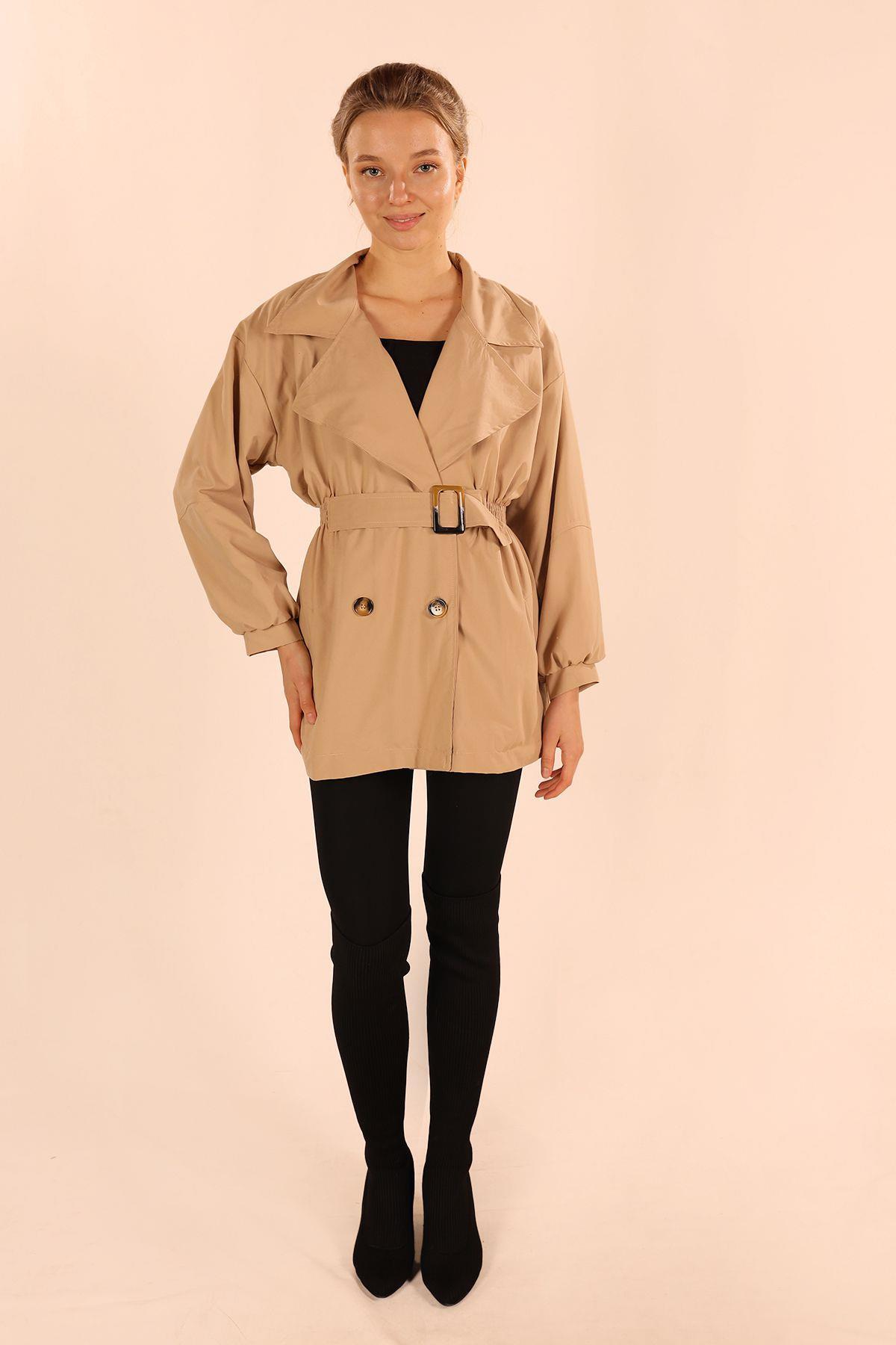 Taş Kemer Detay Trençkot 60348 - 8