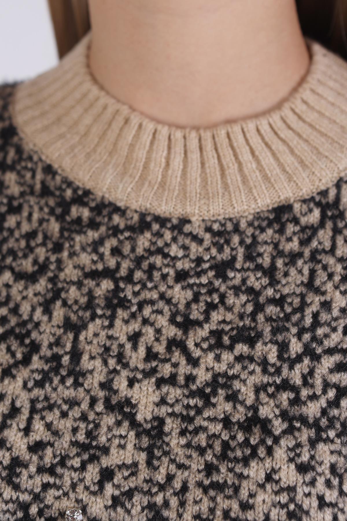 604 İnci Detay Kazak Camel - 8