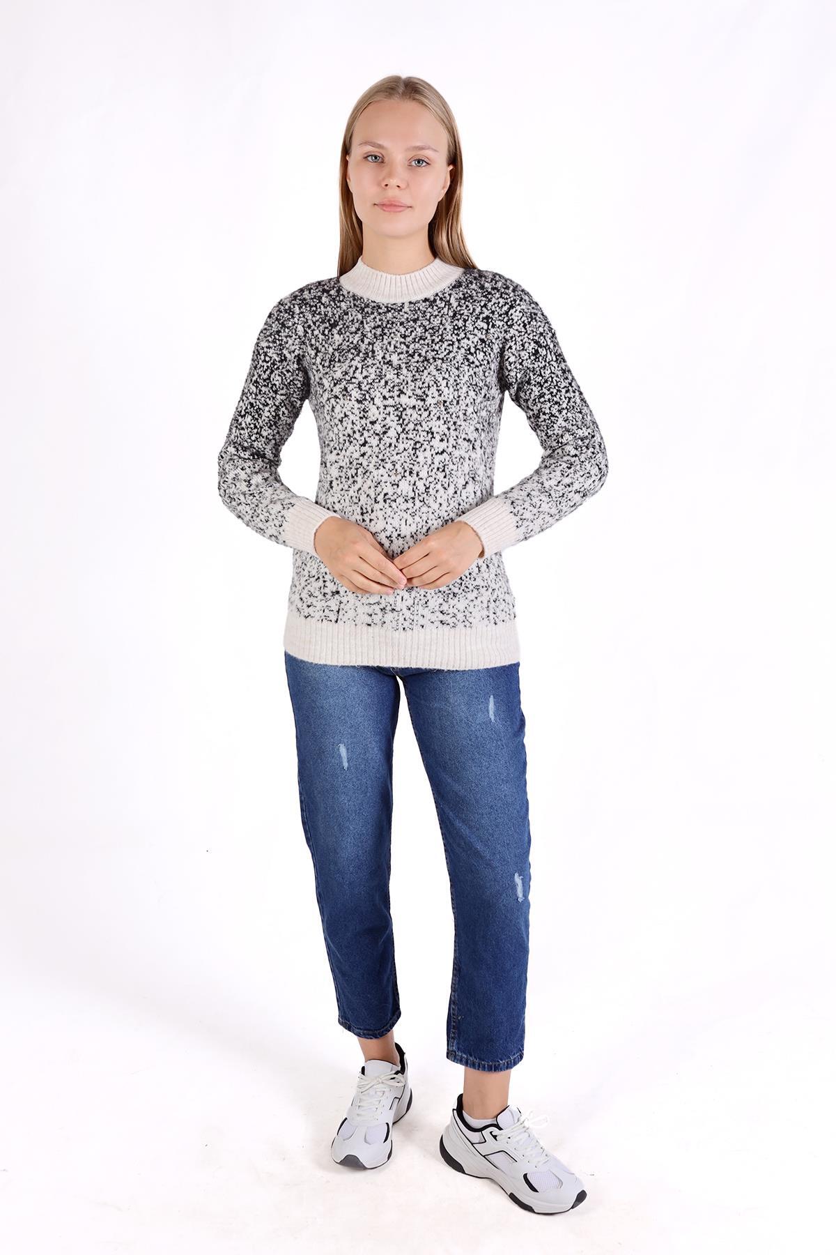 Taş İnci Detay Yumoş Kazak 604 - 2