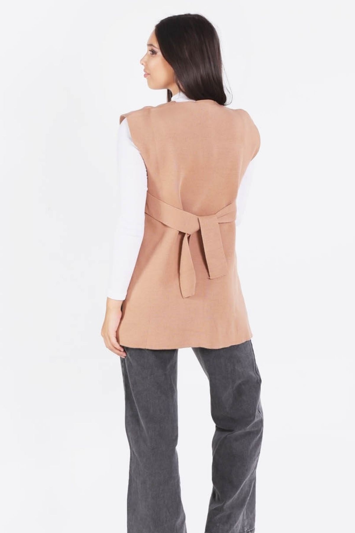 Camel Bağlamalı Süveter 614 - 4