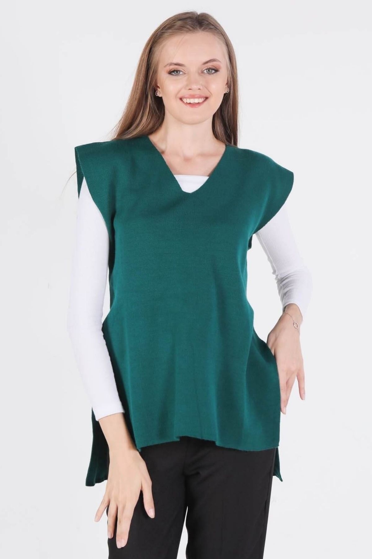 Nefti Bağlamalı Süveter 614 - 1