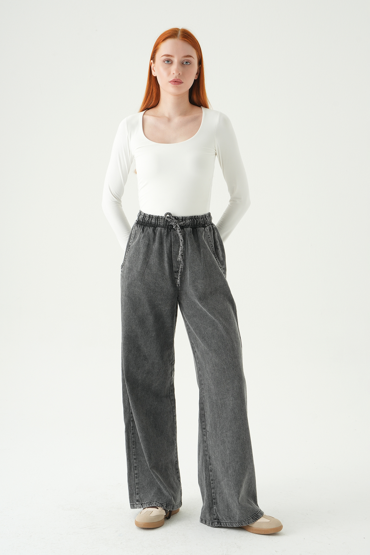 Antrasit Lastikli Kot Jean 6241 - RAYS