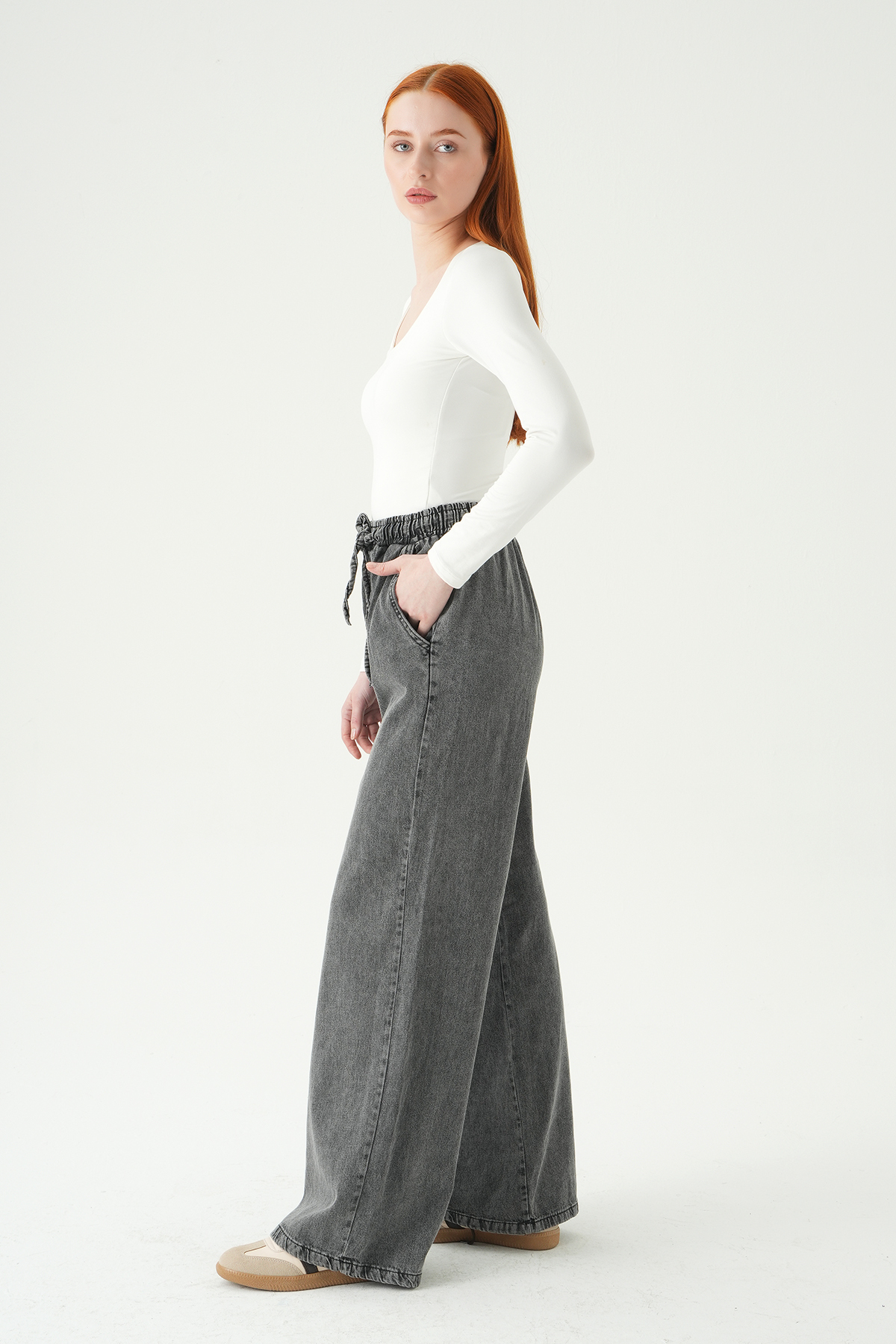 Antrasit Lastikli Kot Jean 6241 - 2