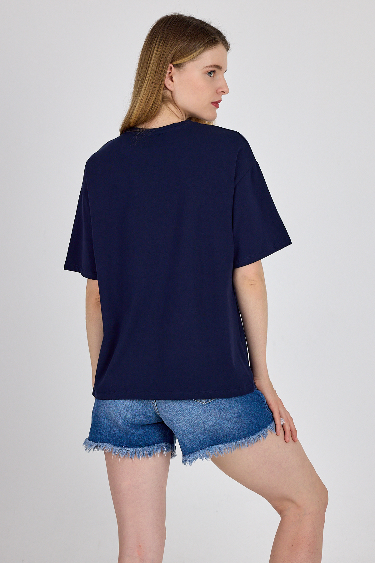 6403 Brazil Yazı Baskılı Tişört Laci - 5