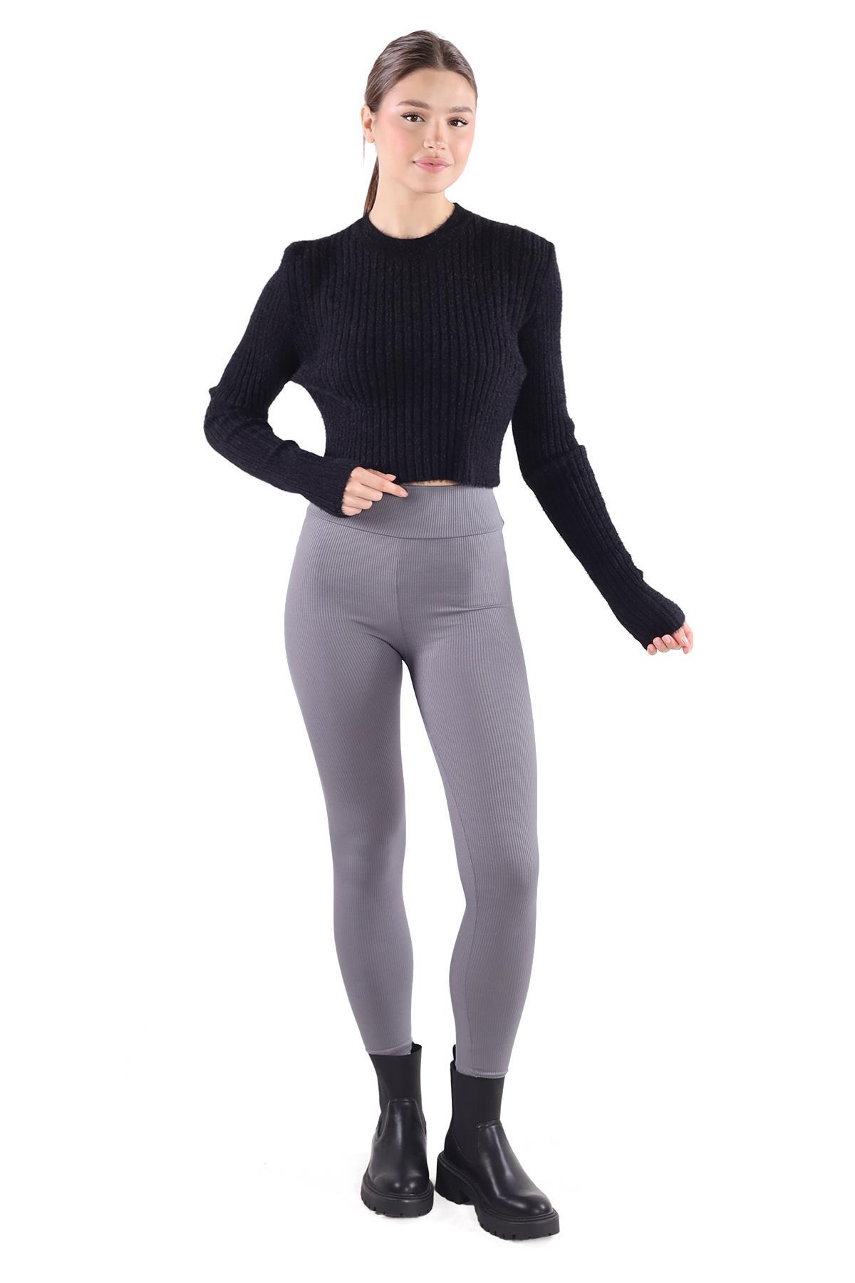 6620 Sakallı Yumoş Kazak Siyah - 3