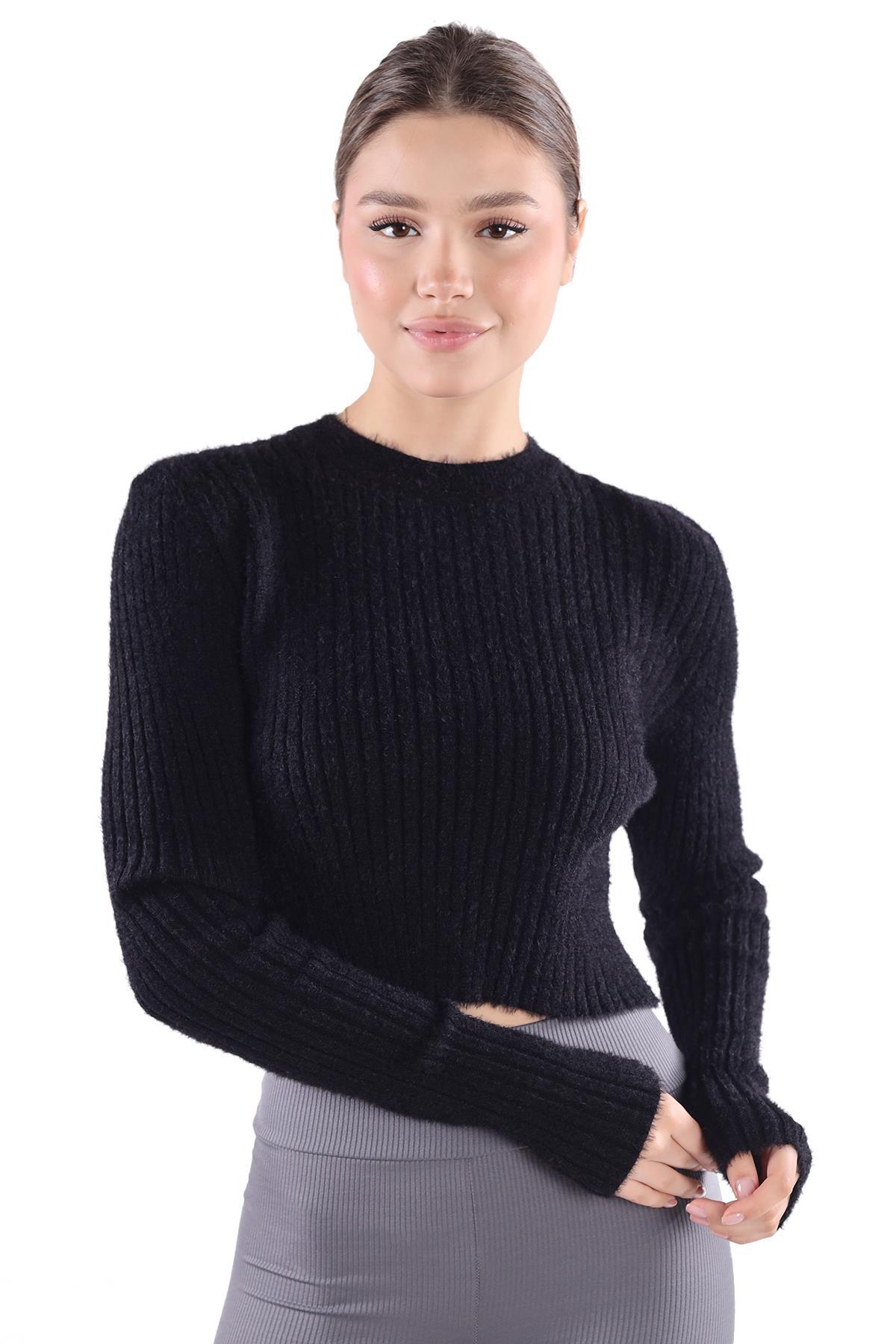 Siyah Sakallı Yumoş Kazak 6620 - 7