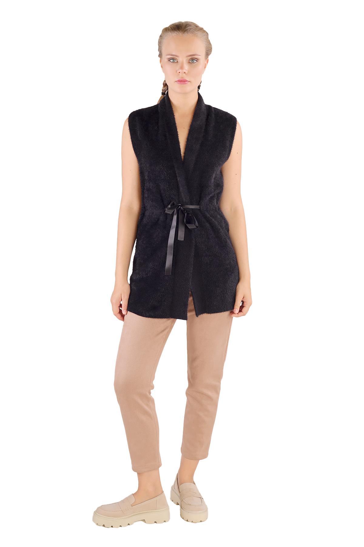 6670 Yumoş Yelek Siyah 