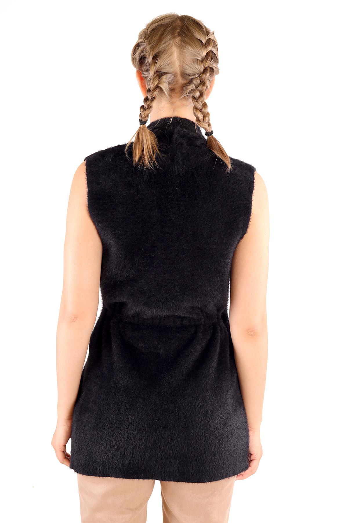 6670 Yumoş Yelek Siyah - 5