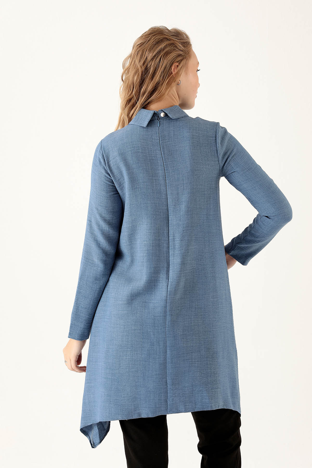 İndigo Kolye Detay Tunik 6748A - 5