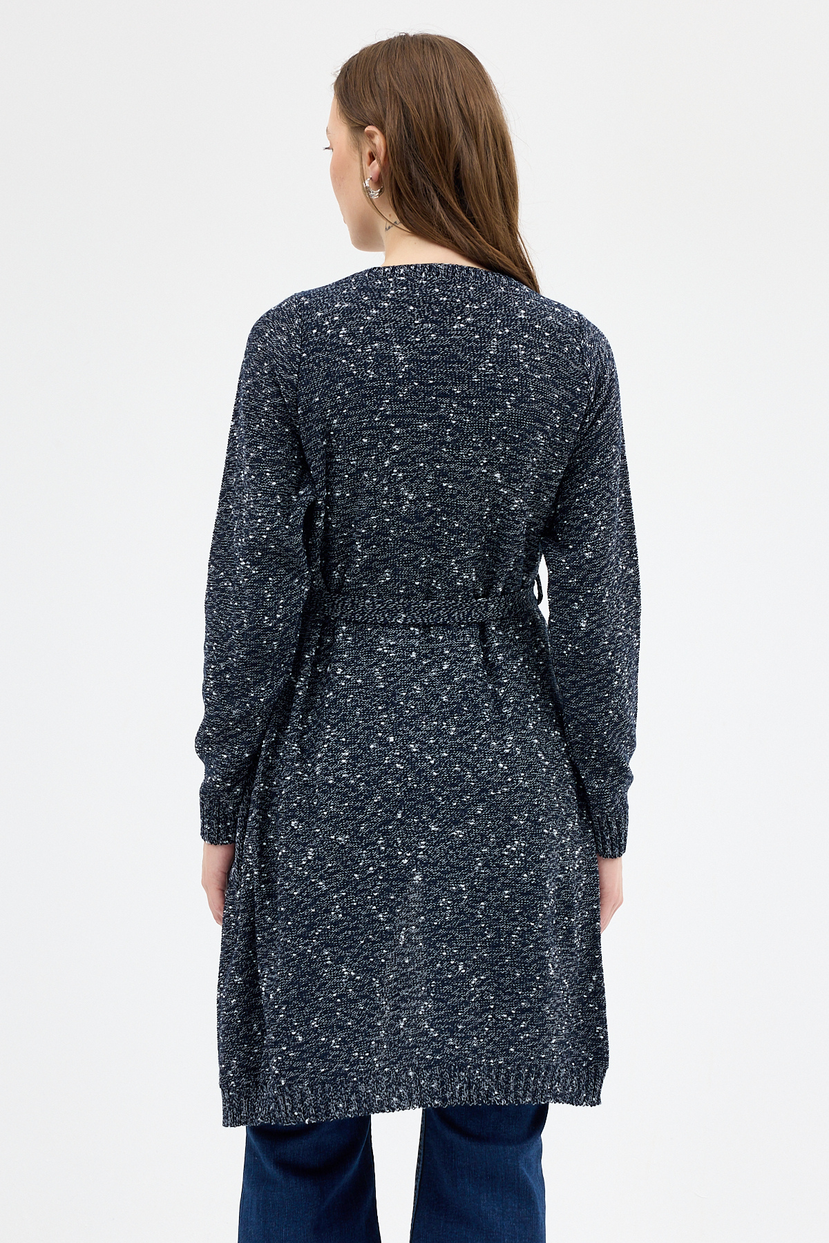 Laci Kadın Kuşaklı Uzun Hırka 6800 - 5