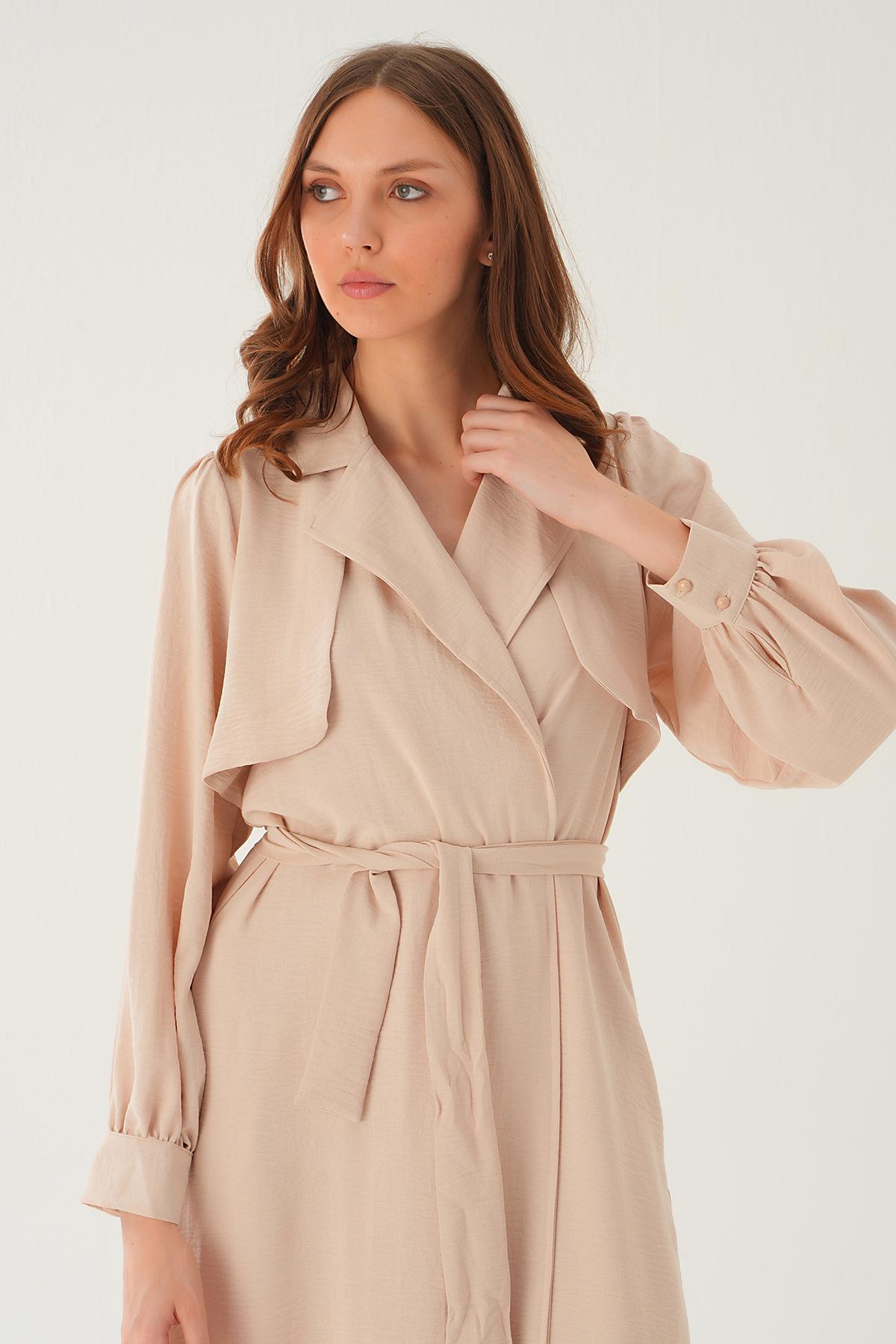 Bej Parça Detay Kap 6822A - 9