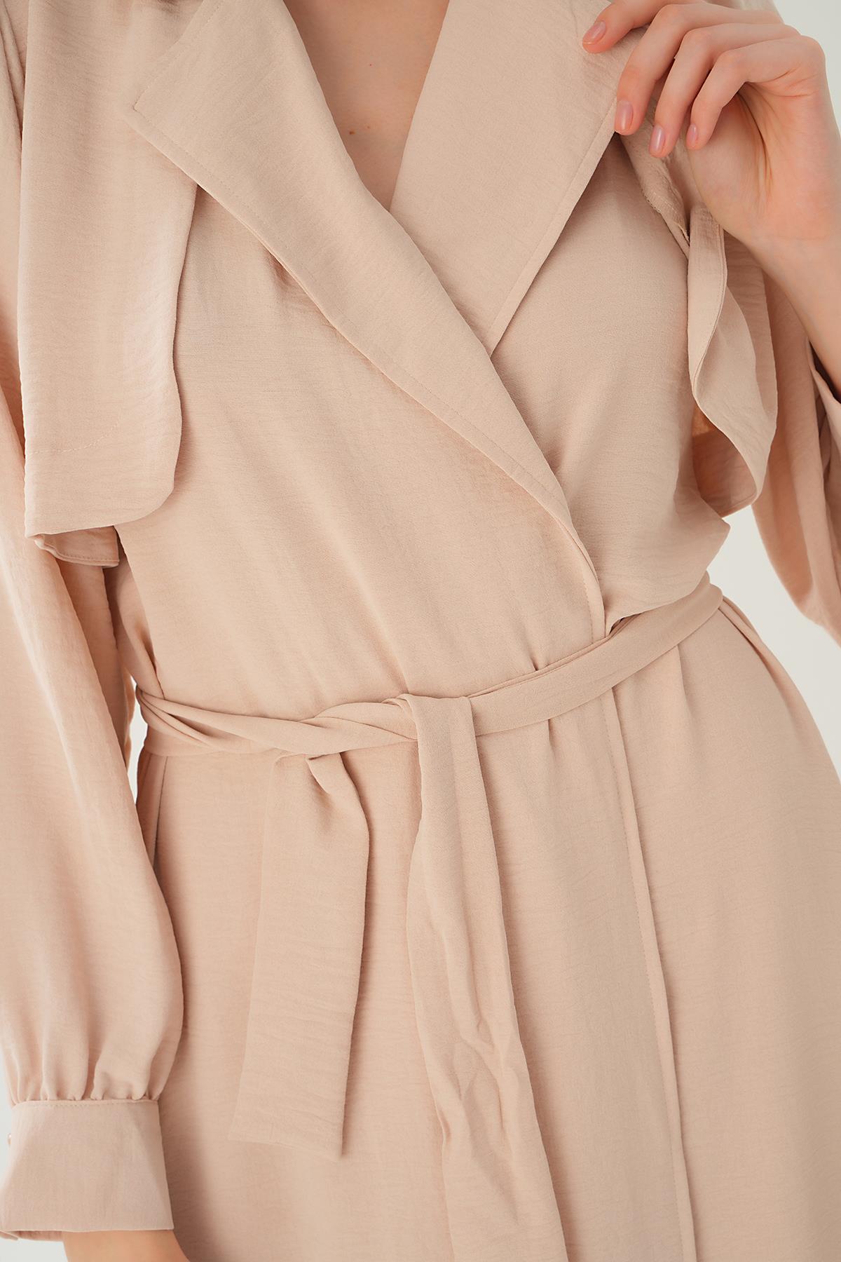 Bej Parça Detay Kap 6822A - 11