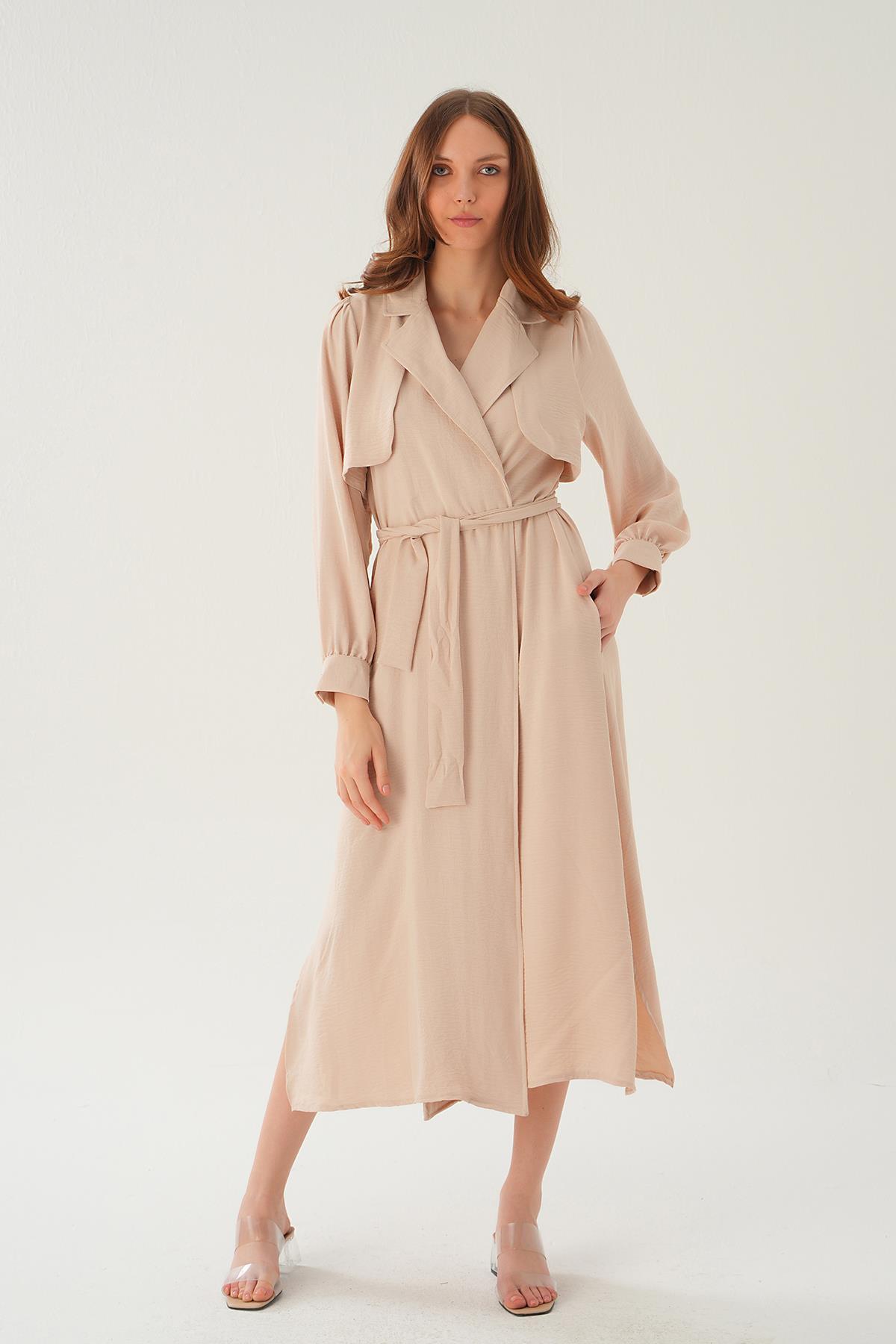 Bej Parça Detay Kap 6822A - 12