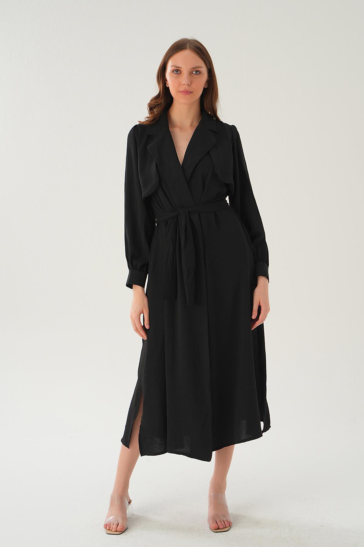 Siyah Parça Detay Kap 6822A 