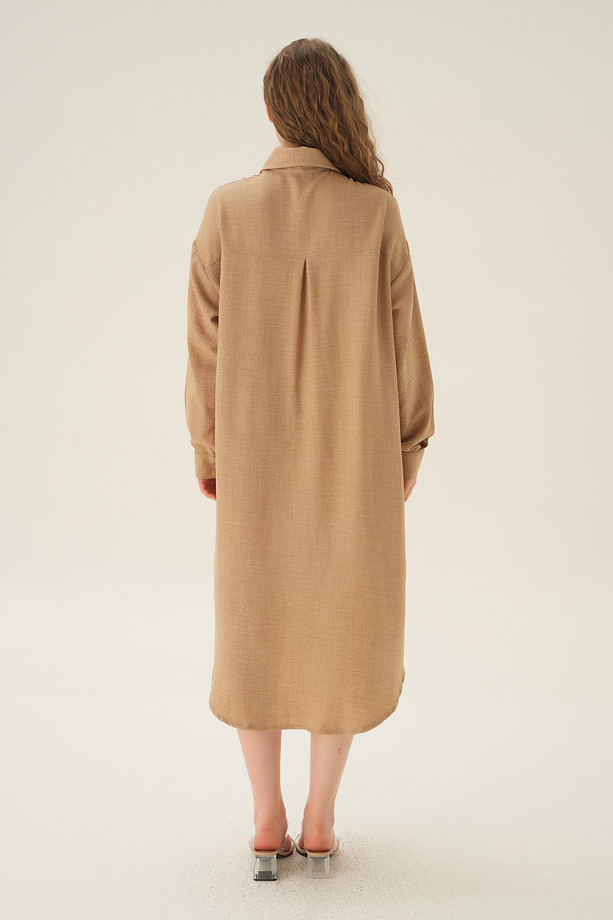 Vizon Çift Cep Detay Tunik 6829A - 6