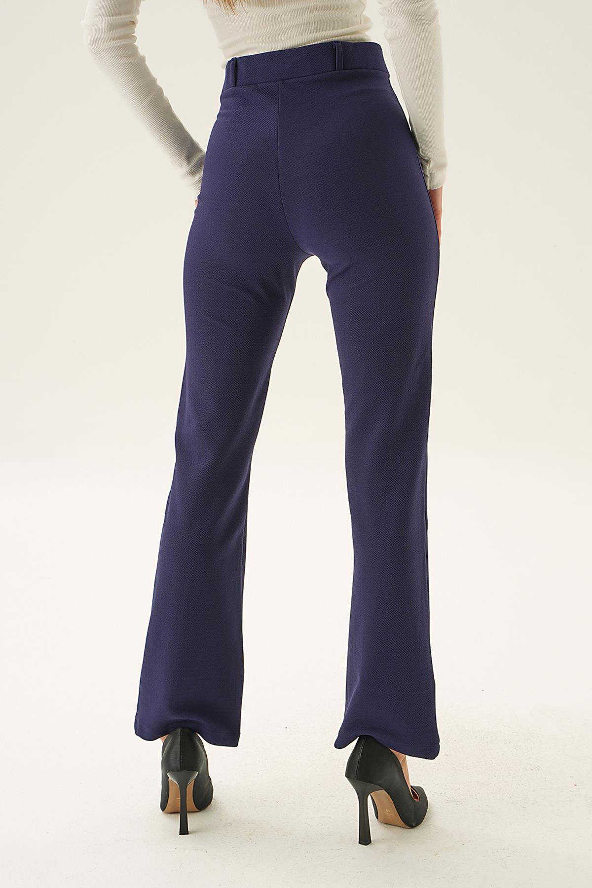 Laci Bel Detay Çımalı Pantolon 6874A - 4