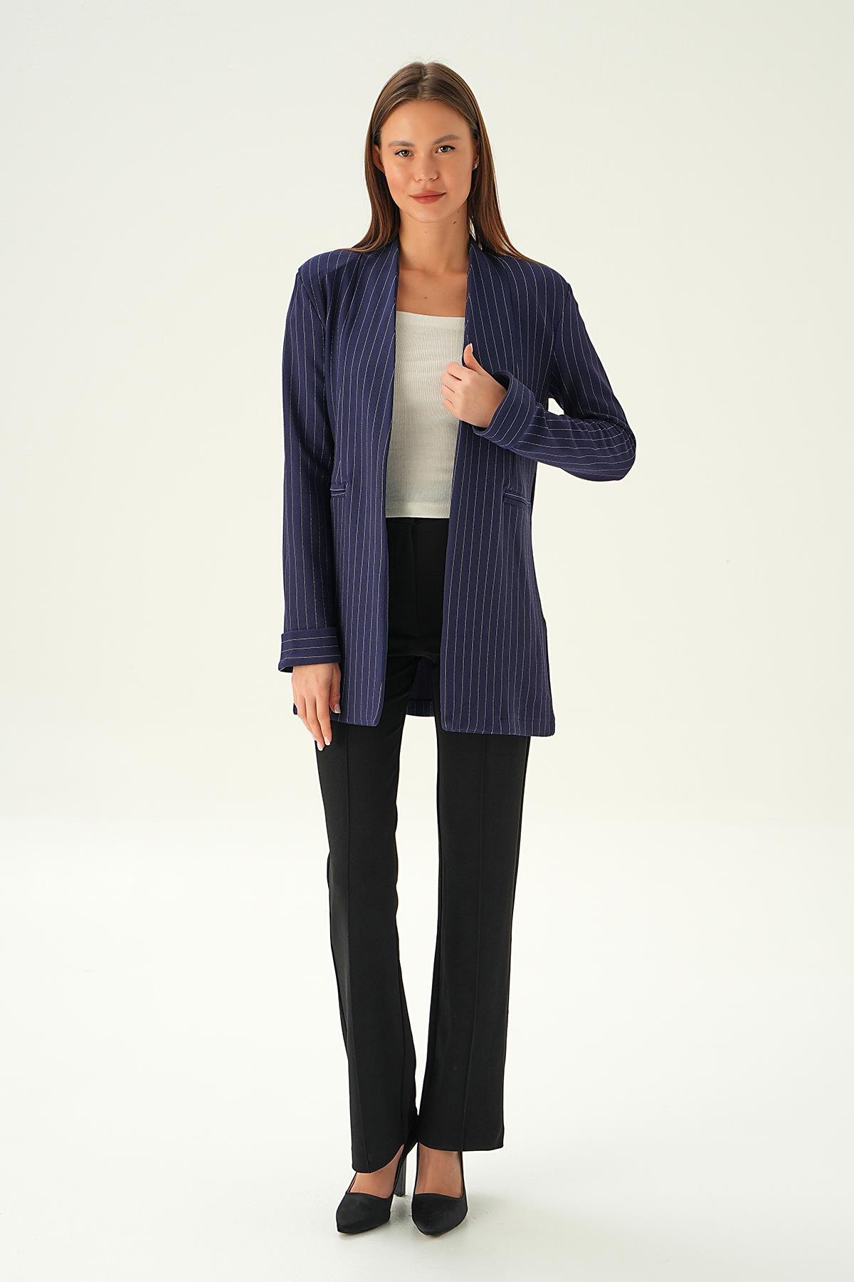 6898A Hakim Yaka Ceket Laci - 2