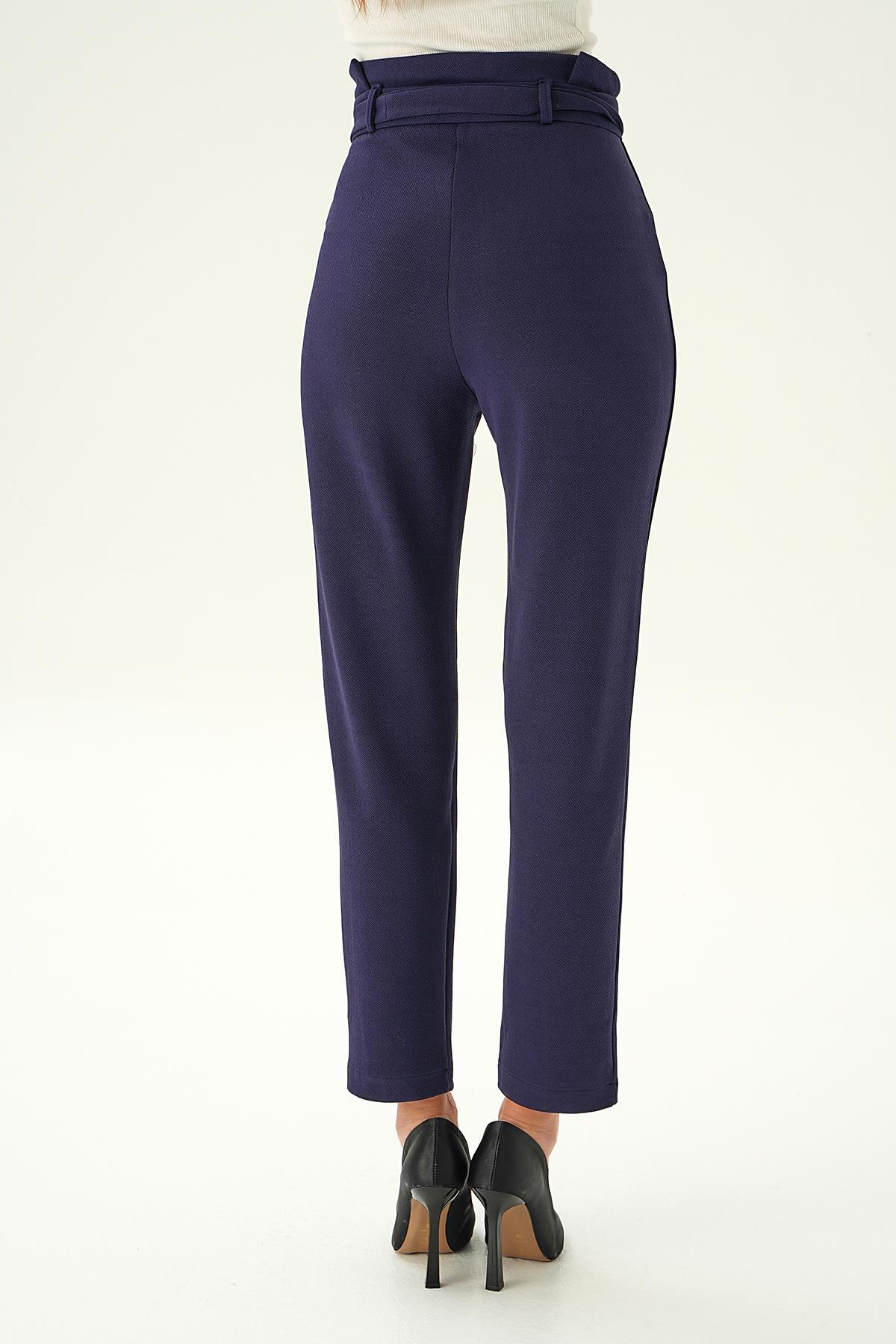 Laci Düğme Detay Havuç Pantolon 6921A - 4