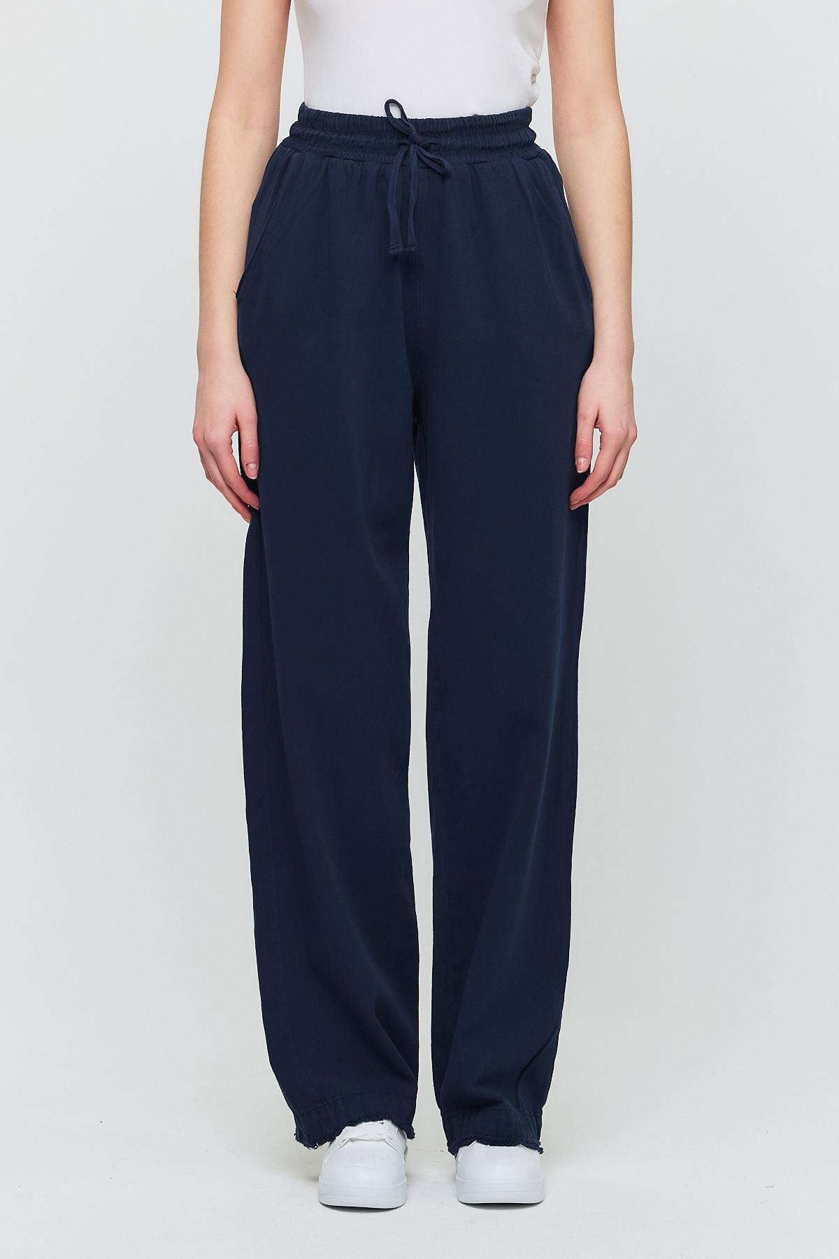 Laci Gronigen Bağcık Beli Lastikli Pantolon 7022 - 2