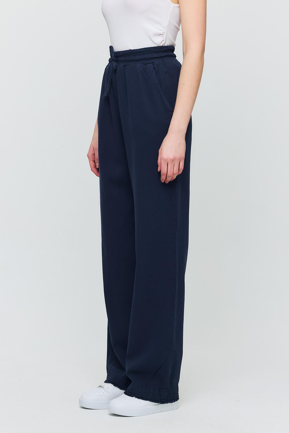 Laci Gronigen Bağcık Beli Lastikli Pantolon 7022 - 7