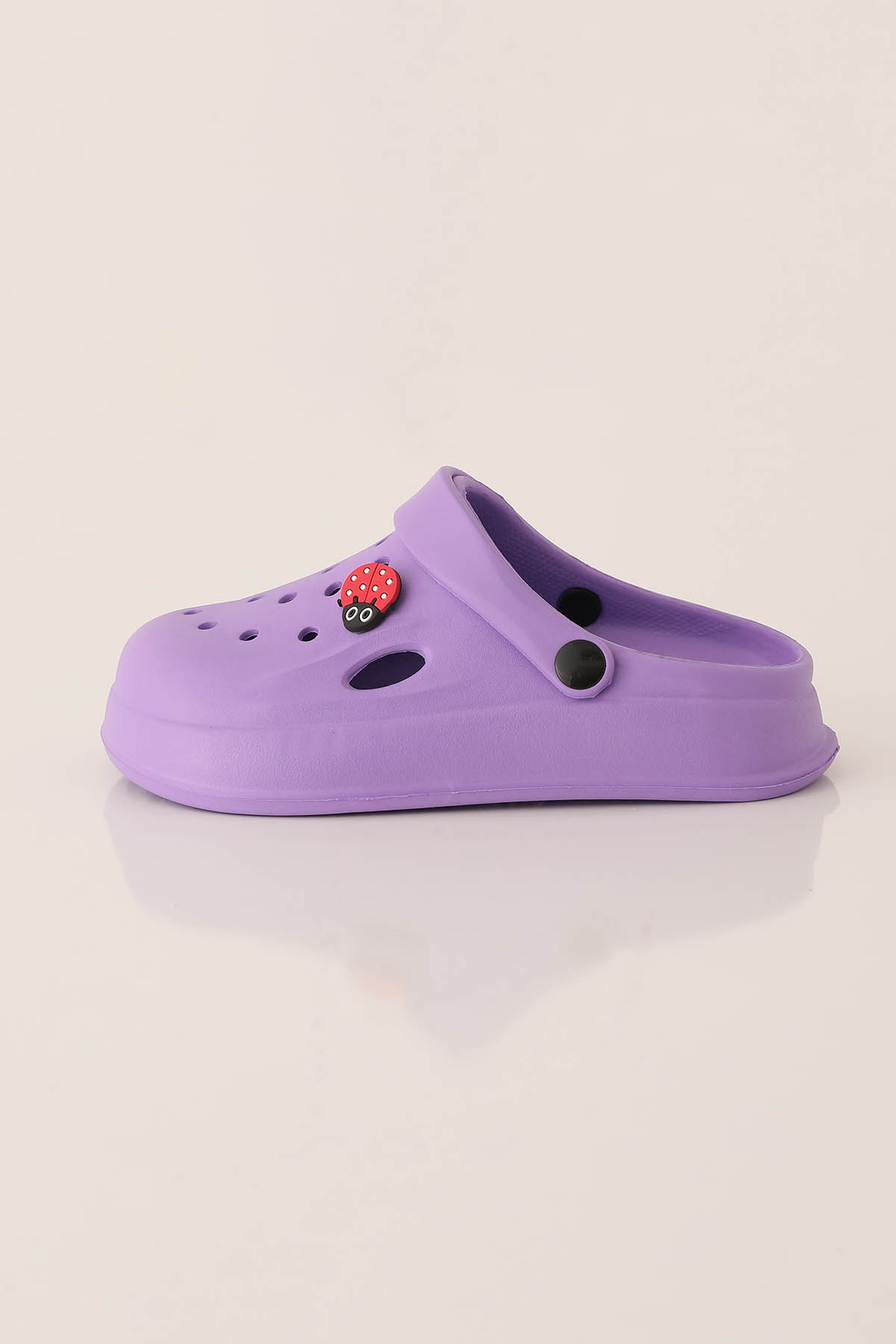 Lila Aksesuar Detay Terlik 7035 - 1