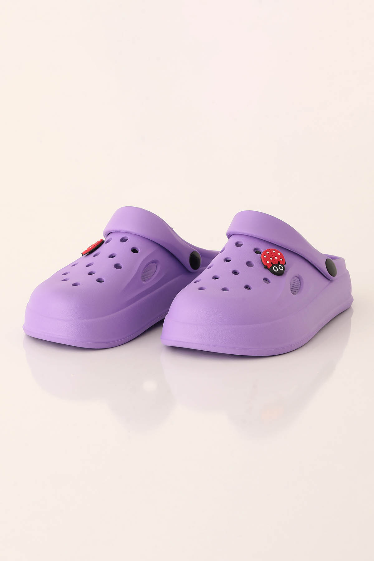 Lila Aksesuar Detay Terlik 7035 - 2