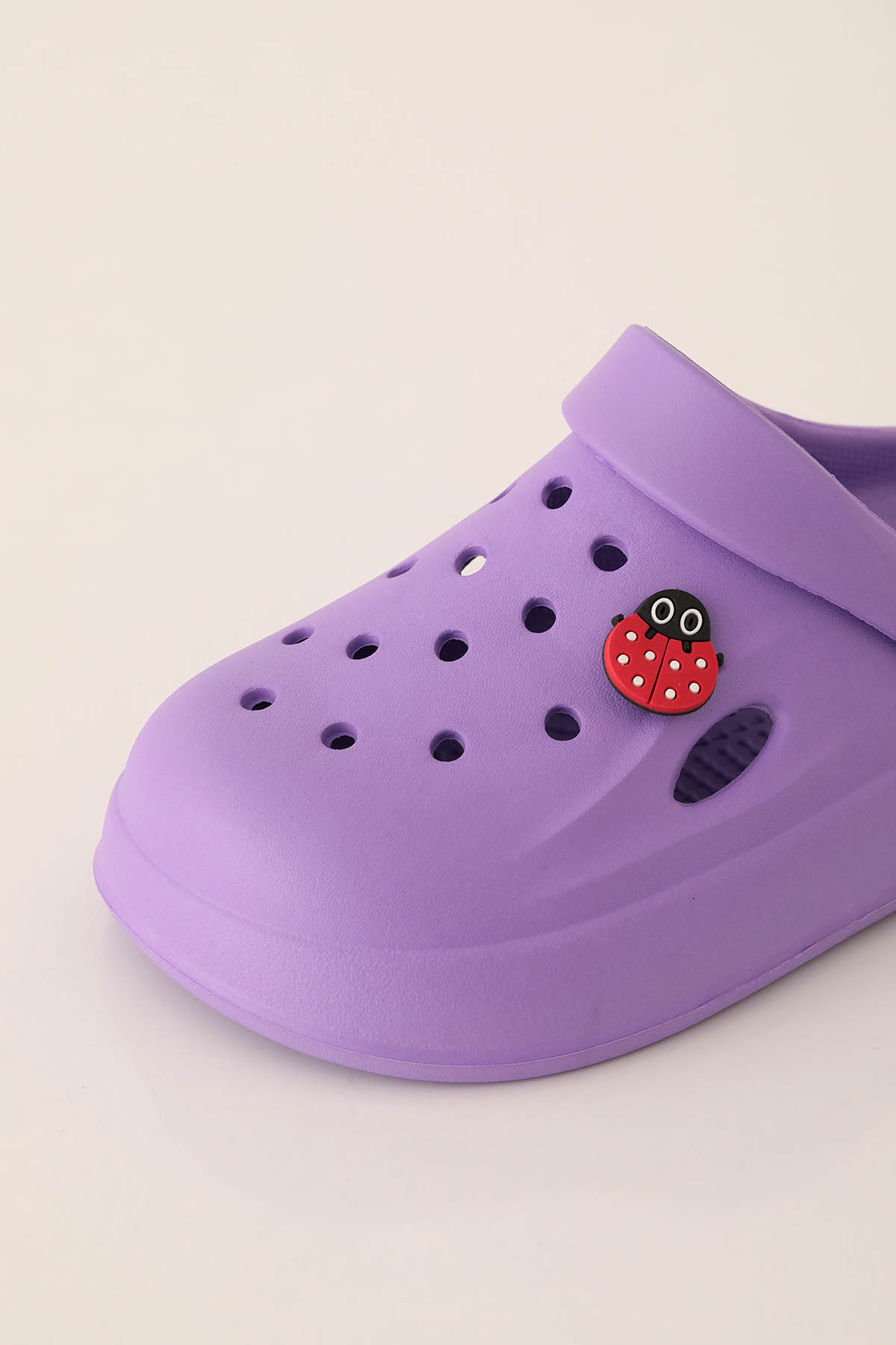 Lila Aksesuar Detay Terlik 7035 - 6