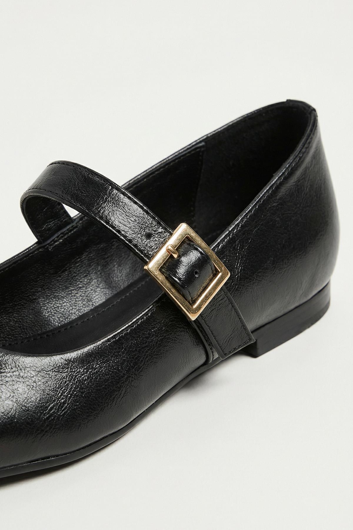 7039 Tek Kemerli Babet Siyah - RAYS (1)