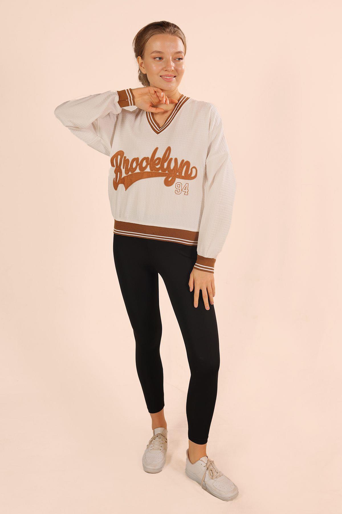 Taba Brooklyn Baskı Sweat 71399 - 6