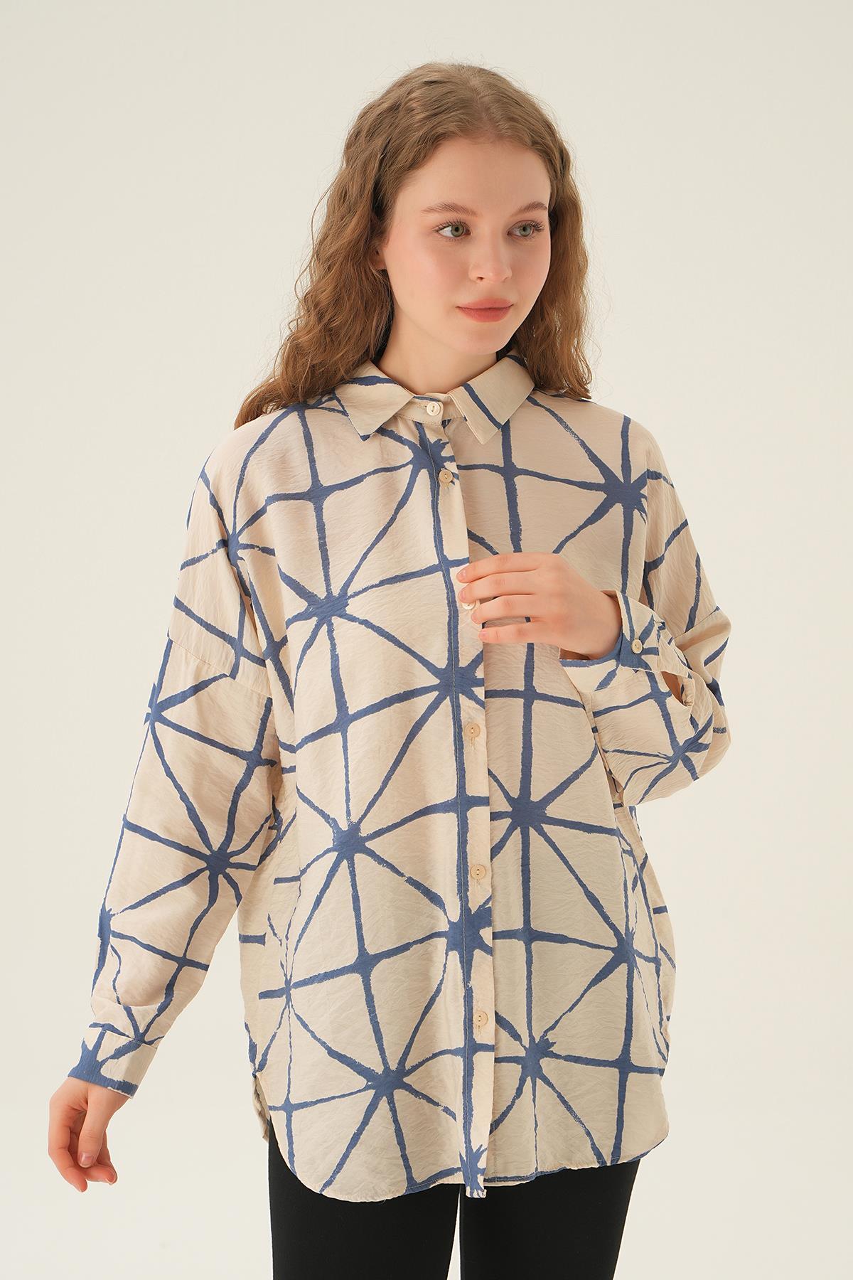 Laci Çizgili Gömlek 71453 - 3