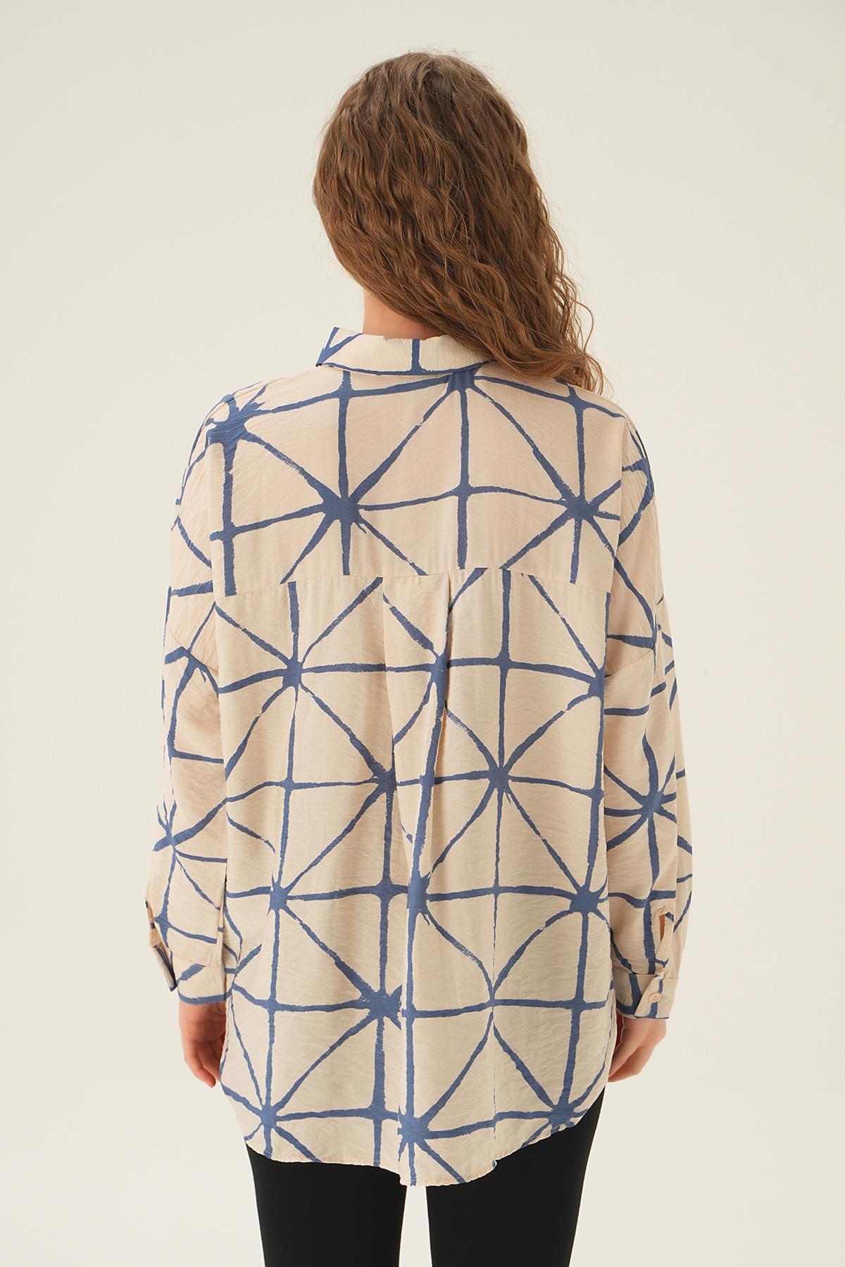 Laci Çizgili Gömlek 71453 - 4