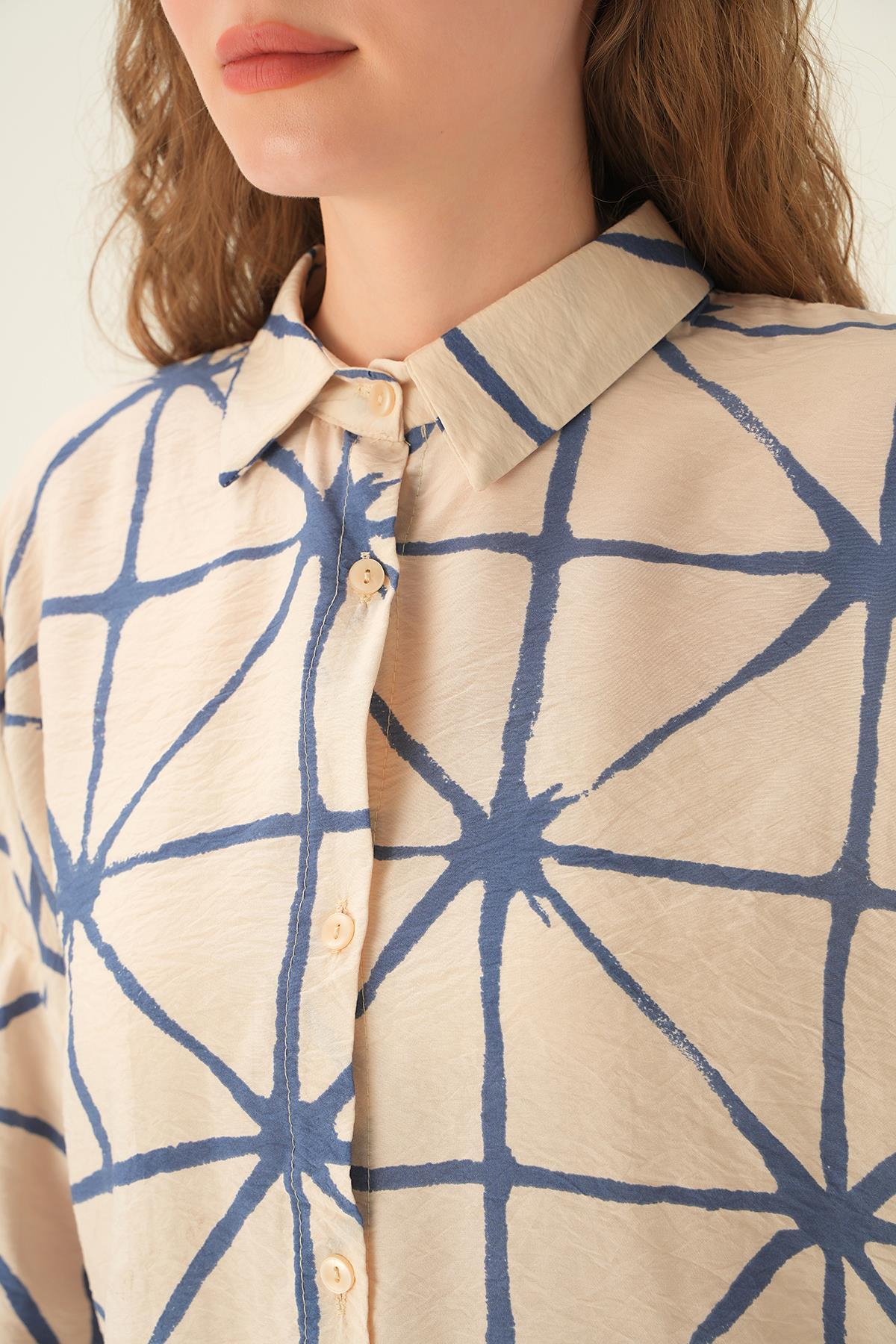 Laci Çizgili Gömlek 71453 - 6