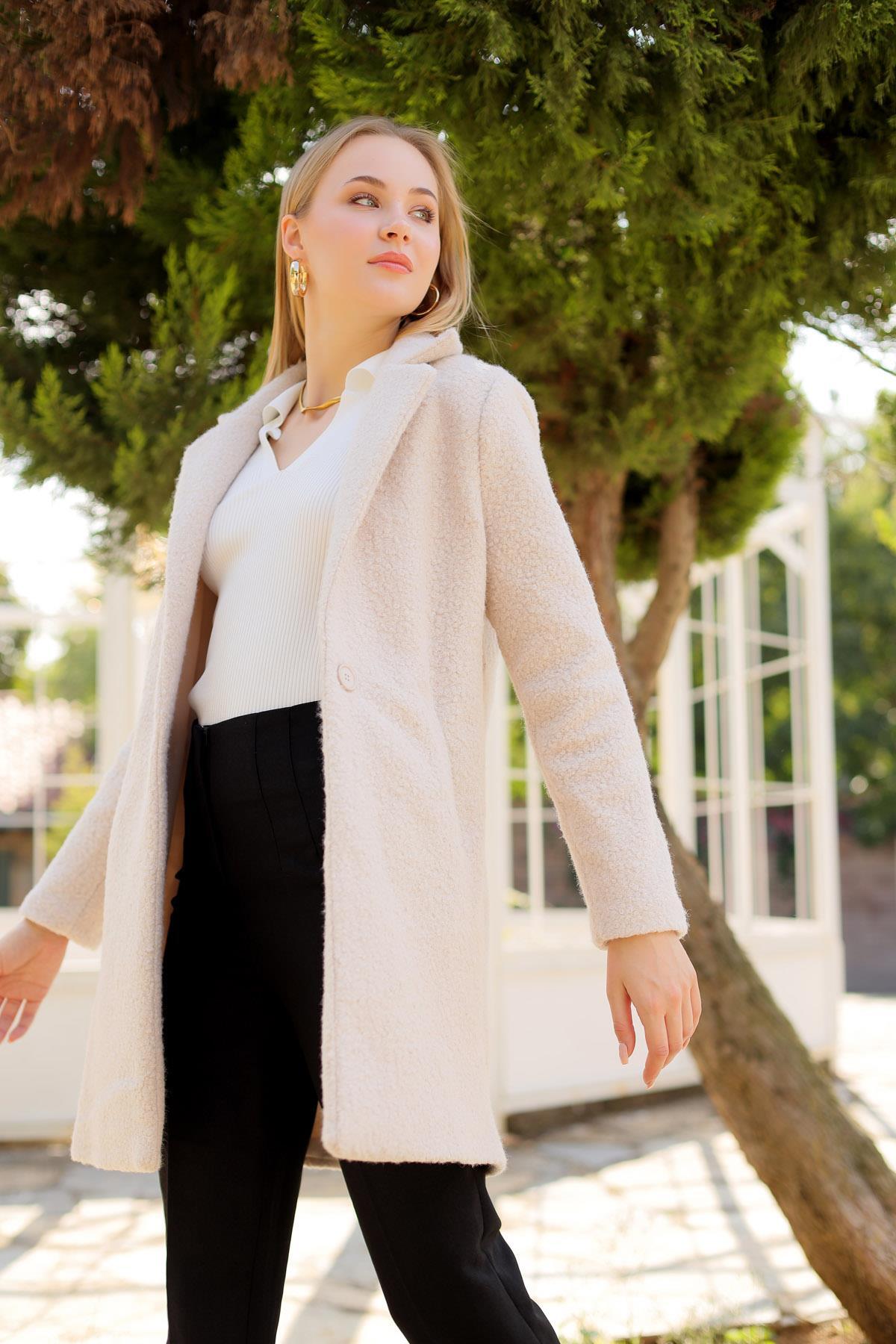 7235A Cepli Buklet Kaban Bej - 1