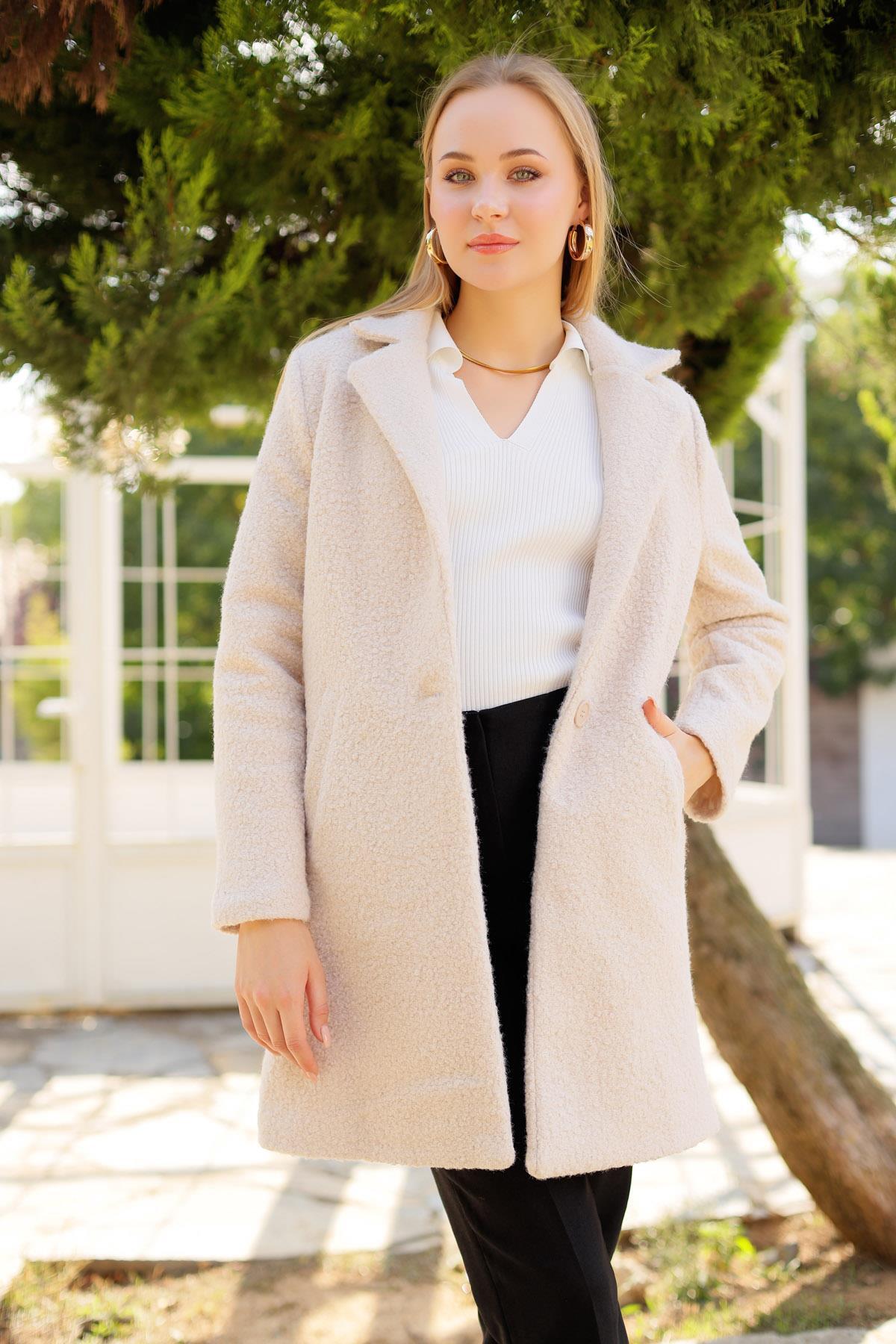 7235A Cepli Buklet Kaban Bej - 3