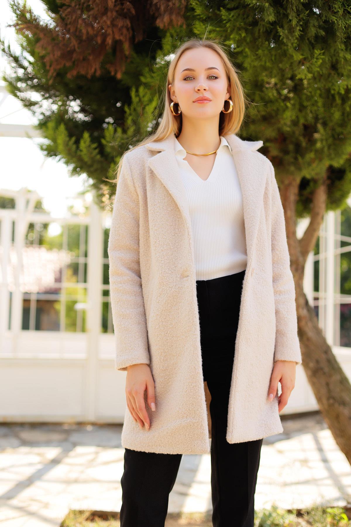 7235A Cepli Buklet Kaban Bej - 4