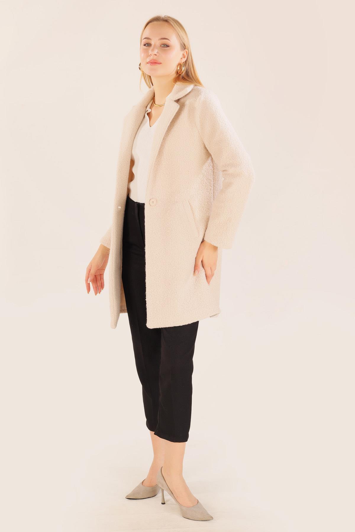 7235A Cepli Buklet Kaban Bej - 7