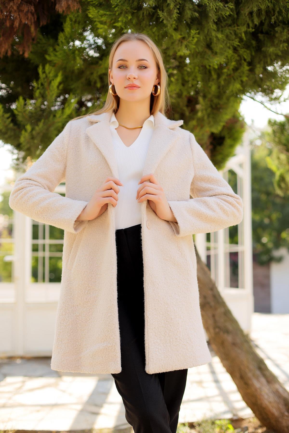 Bej Cepli Buklet Kaban 7235A - 2