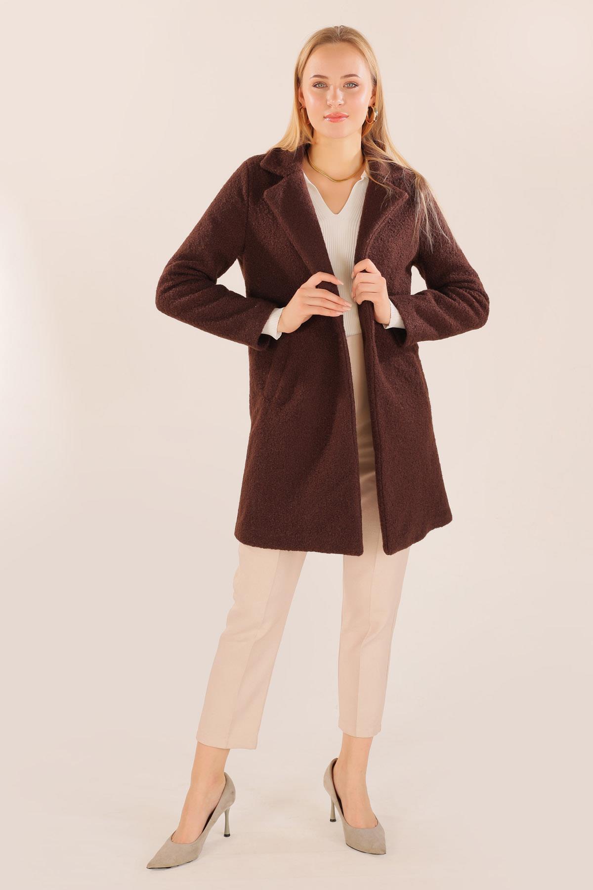 Kahve Cepli Buklet Kaban 7235A - 2