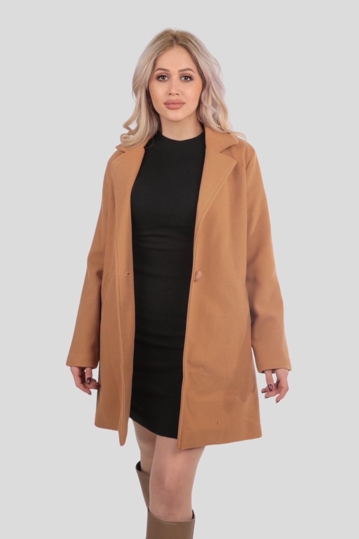 Taba Tek Düğme Kaban 7269A - 6