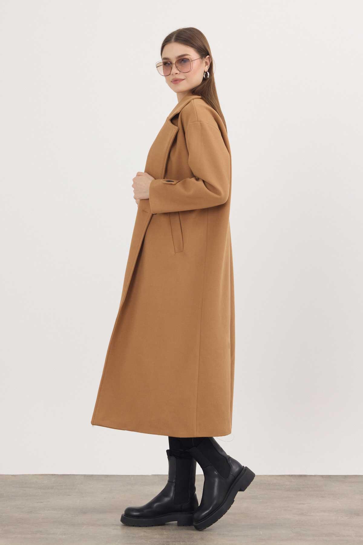 7270A Kol Düğme Detay Kaban Taba - 6