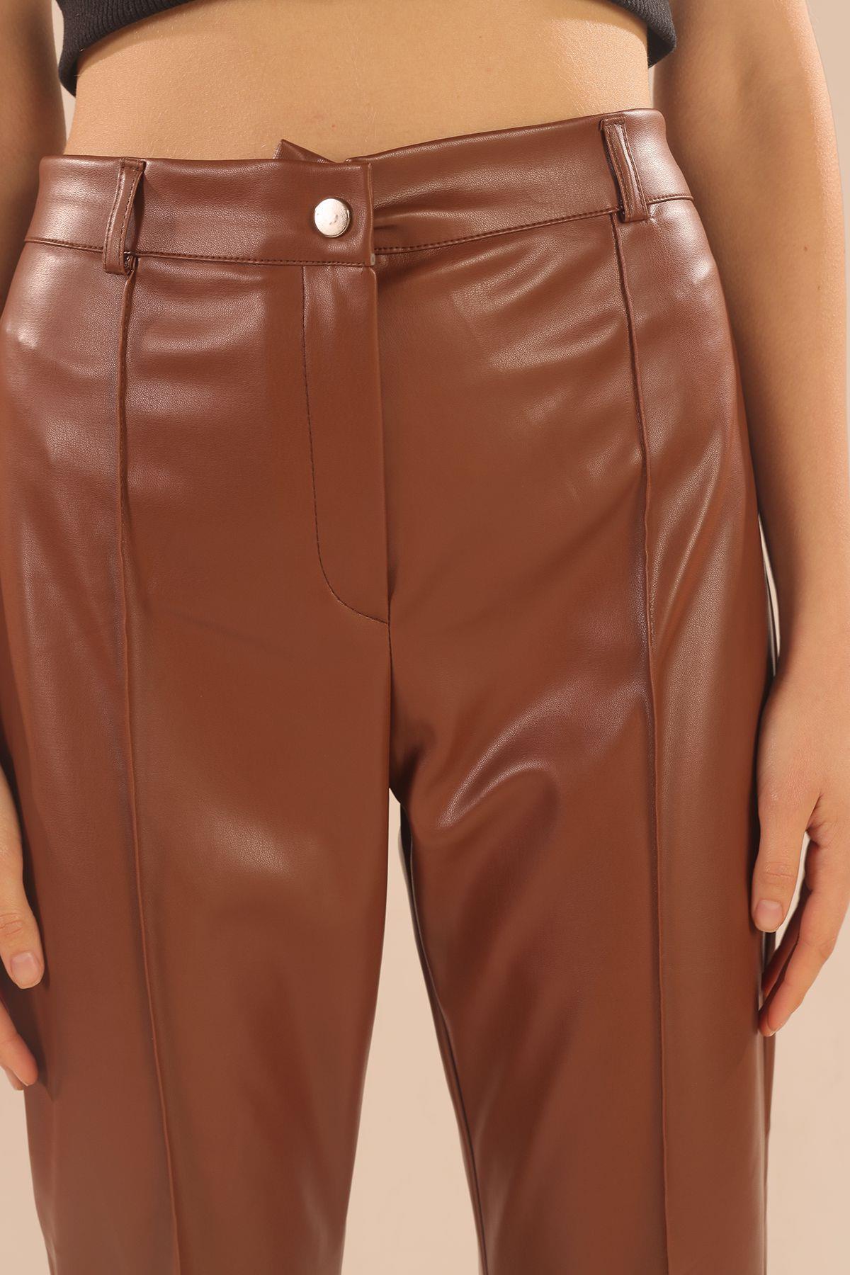 Taba İspanyol Deri Pantolon 7278A - 4