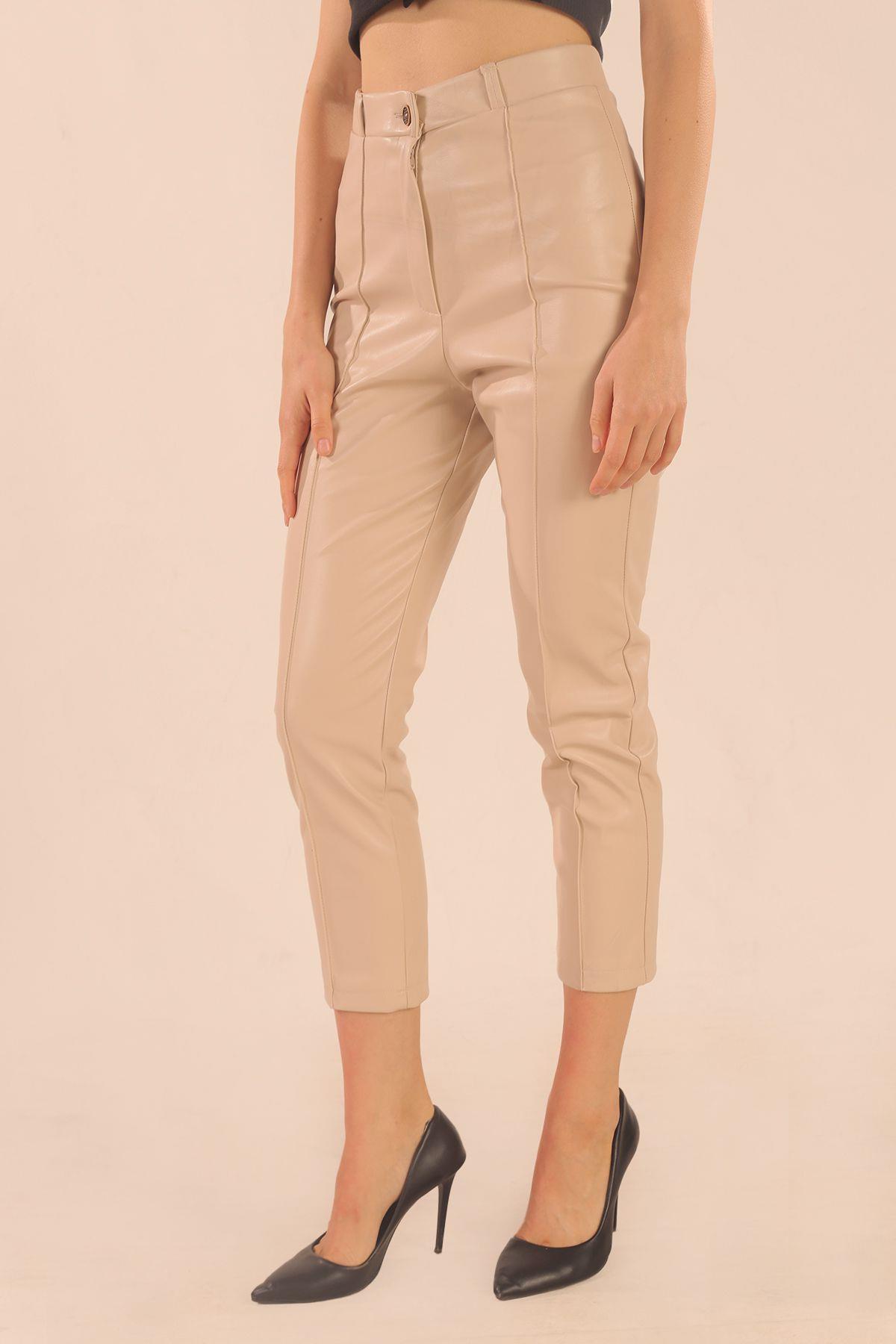 7284A Cep Kapak Detay Kapüşonlu Kap Taş - 2