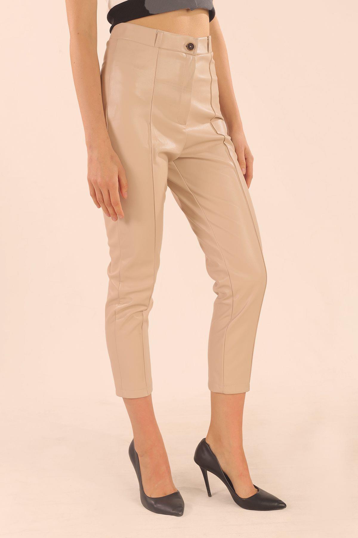 7284A Cep Kapak Detay Kapüşonlu Kap Taş - 3